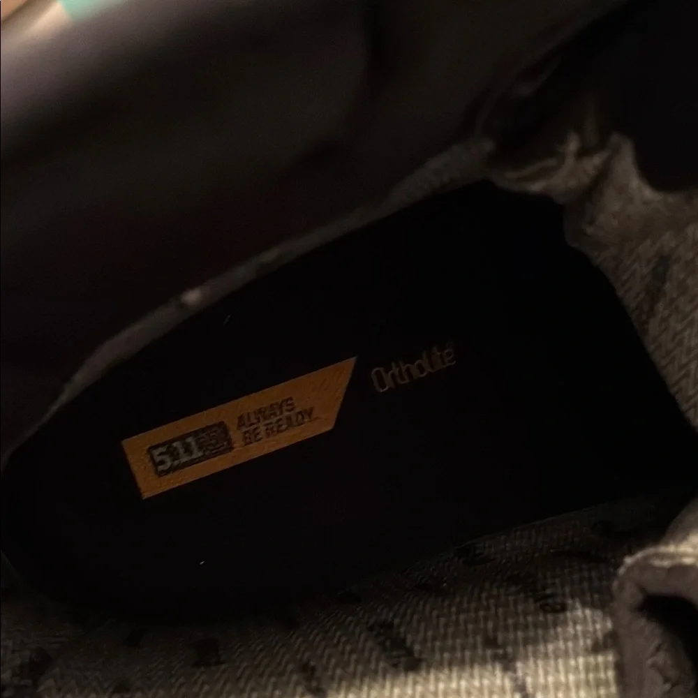 5.11 Tactical Black Boots, XPRT 2.0 Urban Boot, with Reinforced Toe